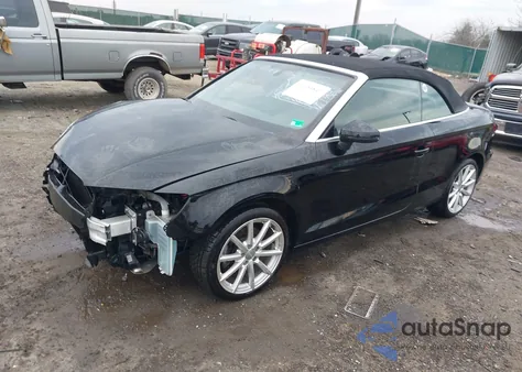 2016 Audi A3 2.0T Premium z USA, uszkodzony, nr VIN WAU78LFF5G1077842